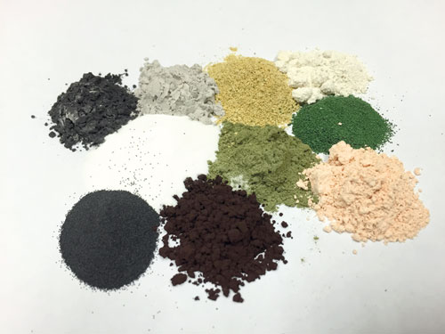 Powder samples